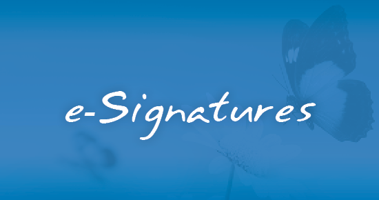 2. e-Signature